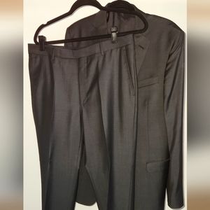 ZZenga Drop 7 Wool Charcoal Suit
